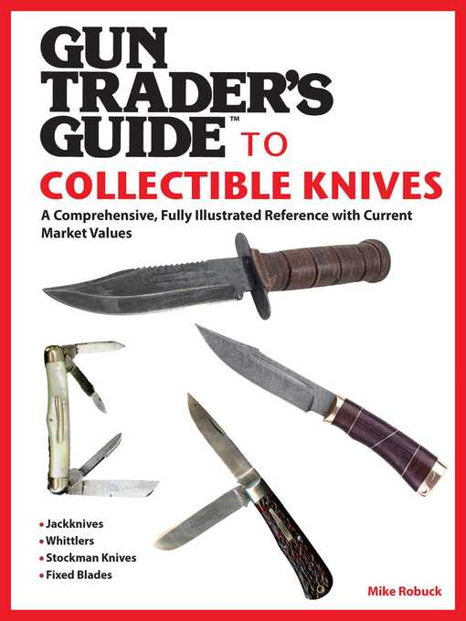 Title details for Gun Trader's Guide to Collectible Knives: a Comprehensive, Fully Illustrated Reference with Current Market Values by Mike Robuck - Wait list